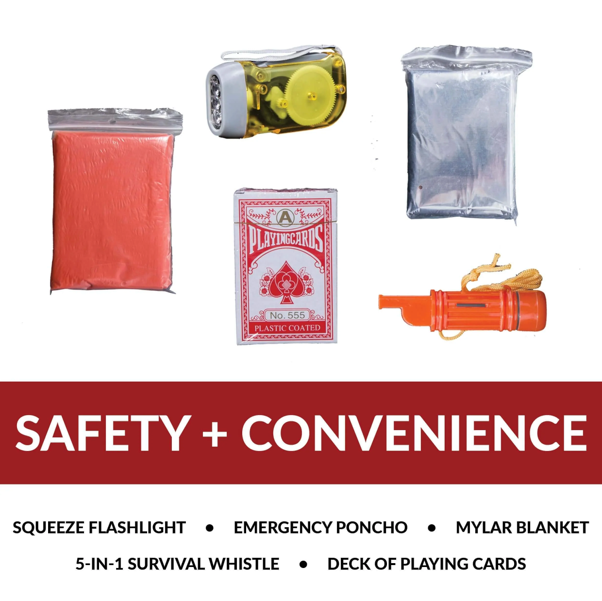 Readywise Red 64 Piece Survival Backpack