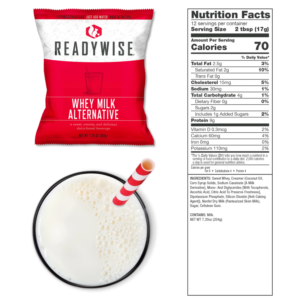 Readywise Red 64 Piece Survival Backpack