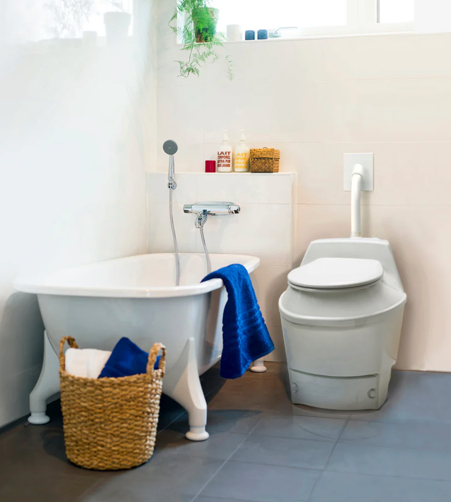 BioLet Composting Toilet 55 In White