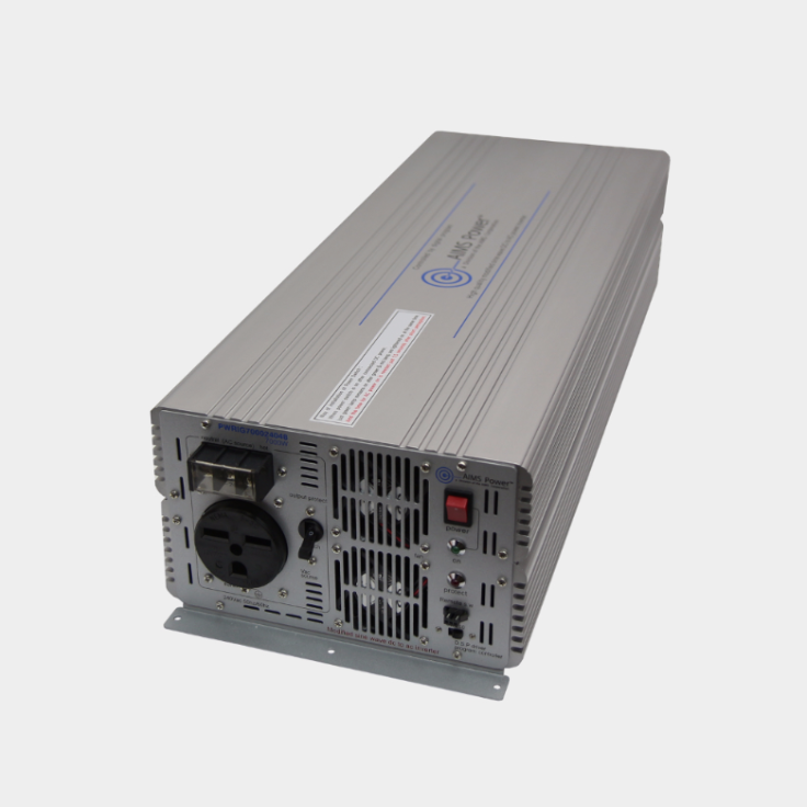 AIMS Power 7000 Watt Power Inverter 48Vdc to 240Vac Single Phase Industrial Grade 50/60 HZ