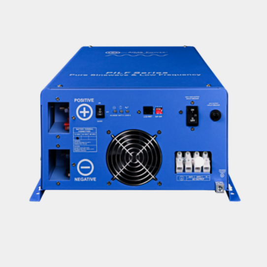 AIMS Power Industrial 3000 Watt 120/240 VAC 12V Low Frequency Pure Sine Inverter 120/240 VAC ETL Listed Conforms to UL458/CSA
