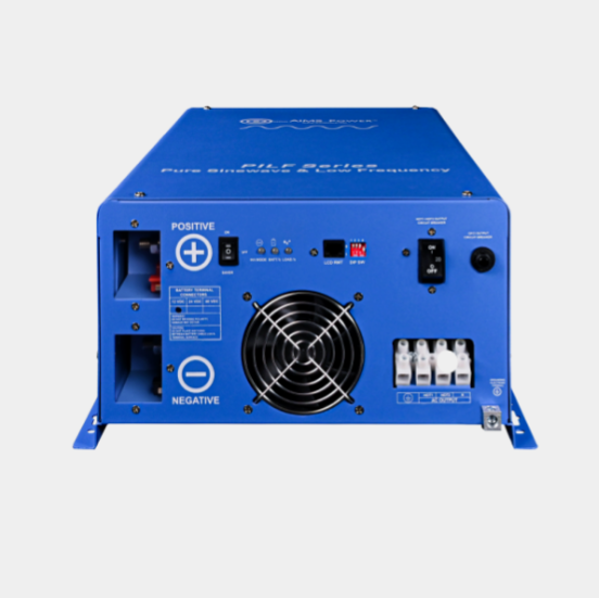 AIMS Power Industrial 3000 Watt 120/240 VAC 12V Low Frequency Pure Sine Inverter 120/240 VAC ETL Listed Conforms to UL458/CSA