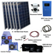 720 Watt Off Grid Solar Kit with 4000 Watt Pure Sine Inverter Charger 120/240 VAC 48VDC with lables