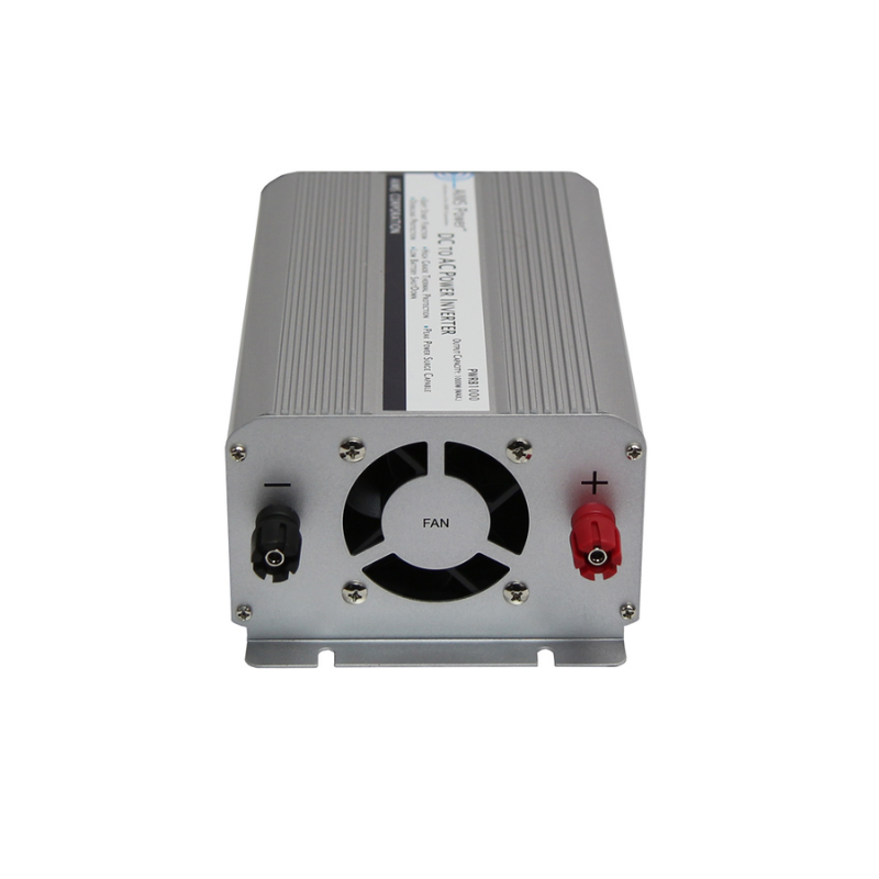 AIMS Power 1250 Watt No-Frills Modified Sine Inverter 12 Volt terminals and fan