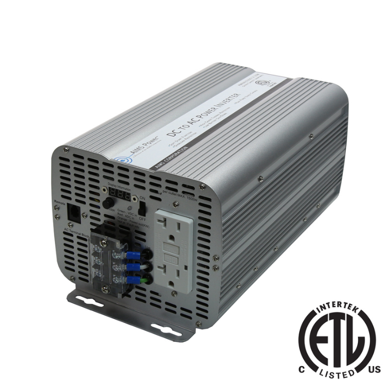Inversor sinusoidal modificado AIMS Power de 2000 vatios