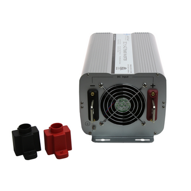 AIMS Power 3000 Watt Modified Sine Inverter 12 Volt terminals and fan