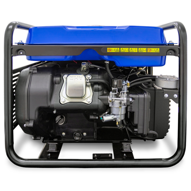 AIMS Power 3850-Watt Dual Fuel Inverter Generator - GEN3850W120VD rear view