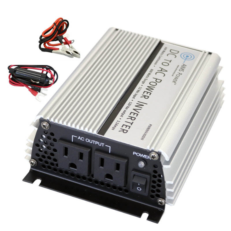 AIMS Power 400 Watt Modified Sine Inverter with Cables