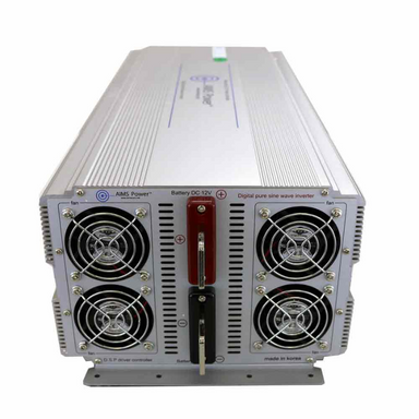 AIMS Power 5000 Watt Pure Sine Inverter 24 Volt - Industrial Grade - terminals and fans