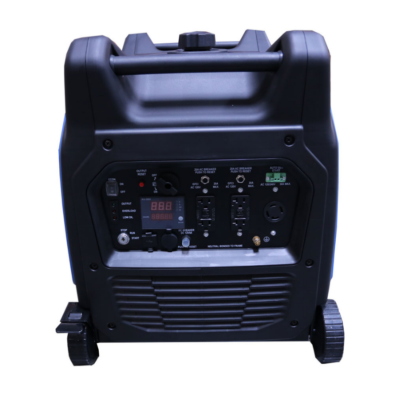 AIMS Power 6600 Watt 120/240V AC Portable Pure Sine Inverter Generator front view