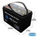 AIMS Power Lithium Battery 12V 100Ah LiFePO4 Lithium Iron Phosphate with Bluetooth Monitoring dimensions and weight