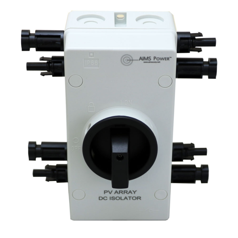 AIMS Power Solar PV DC Quick Disconnect Switch 1600V 64 Amps