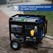 50 amp outlet for home backup with the DuroMax 10000 Watt Dual Fuel Portable Generator