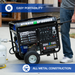 Portability of the DuroMax 10000 Watt Dual Fuel Portable Generator