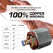 Copper windings of the DuroMax 10000 Watt Dual Fuel Portable Generator