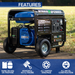 features of DuroMax 12000 Watt Dual Fuel Portable Generator