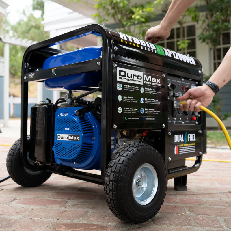 DuroMax 12000 Watt Dual Fuel Portable Generator