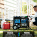 gasoline and propane wattage of the DuroMax 12000 Watt Dual Fuel Portable HX Generator w/ CO Alert