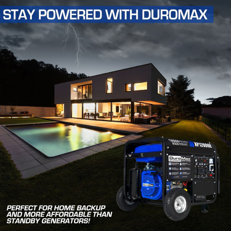 DuroMax 12000 Watt Portable Generator