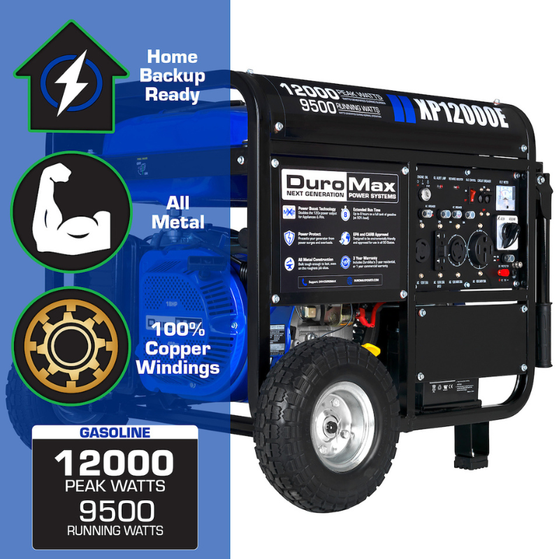 DuroMax 12000 Watt Portable Generator — Outer Provisions