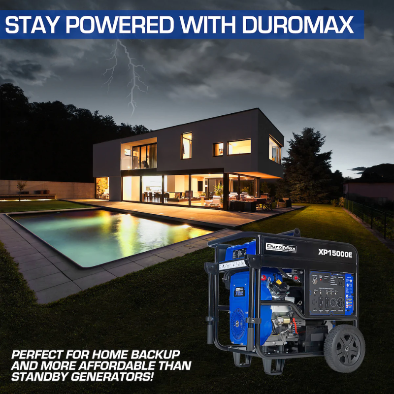 DuroMax 15000 Watt Portable Generator