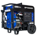 front and side view of the DuroMax 15000 Watt Dual Fuel Portable Generator