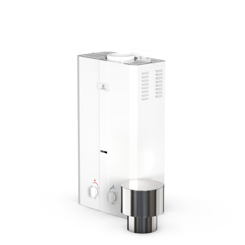 side view of Eccotemp L10 Portable Outdoor Tankless Water Heater