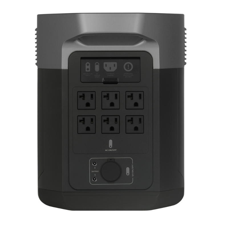 EcoFlow DELTA Max 2000 Portable Power Station - DELTA2000-US outlets