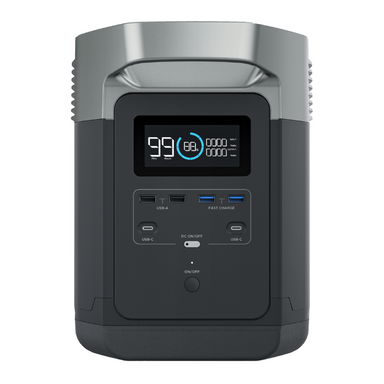 EcoFlow DELTA Portable Power Station - EFDELTA1300-AM front view