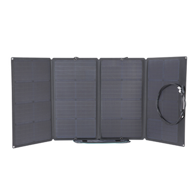 EcoFlow Portable 160W Solar Panel - EFSOLAR160W angled inwards