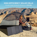 EcoFlow RIVER Pro + 1X 160W Solar Panel in the desert while camping