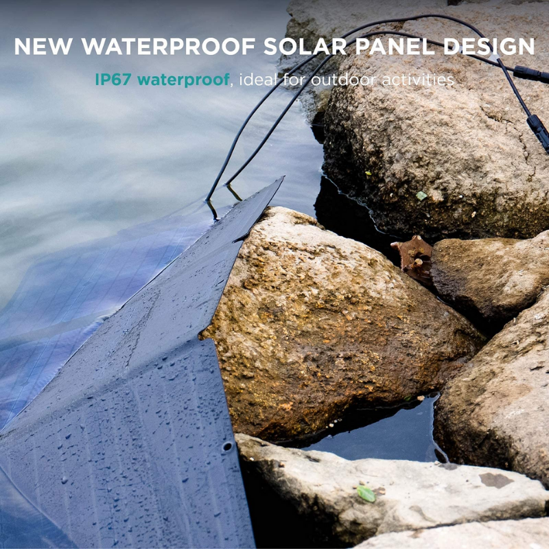 EcoFlow Portable 160W Solar Panel - EFSOLAR160W waterproof design