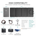 EcoFlow Portable 160W Solar Panel - EFSOLAR160W compatibility
