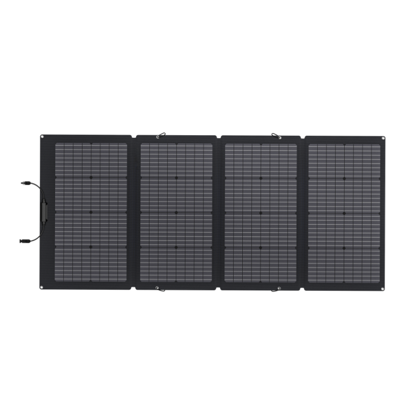 EcoFlow Portable 220W Bifacial Solar Panel - Solar220W laid out flat