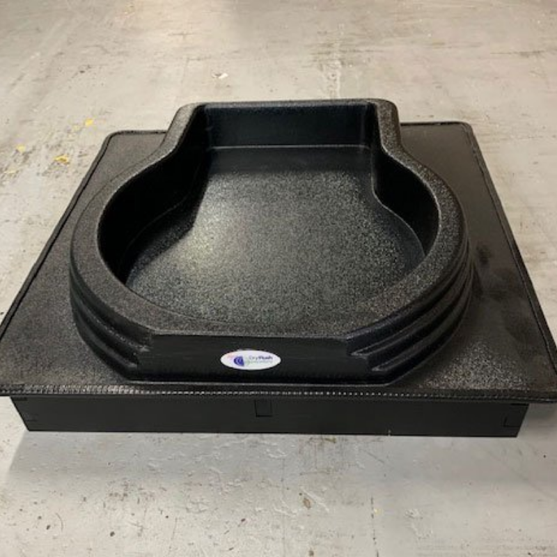 Laveo by Dry-Flush Floor Tray & Lift Kit
