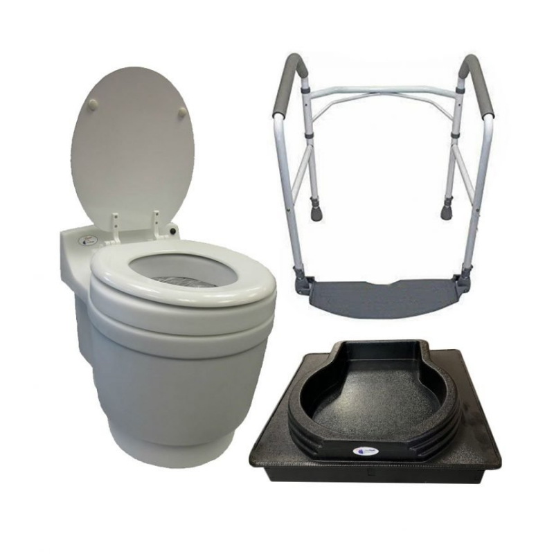 Laveo by Dry Flush Comfort Lift Package