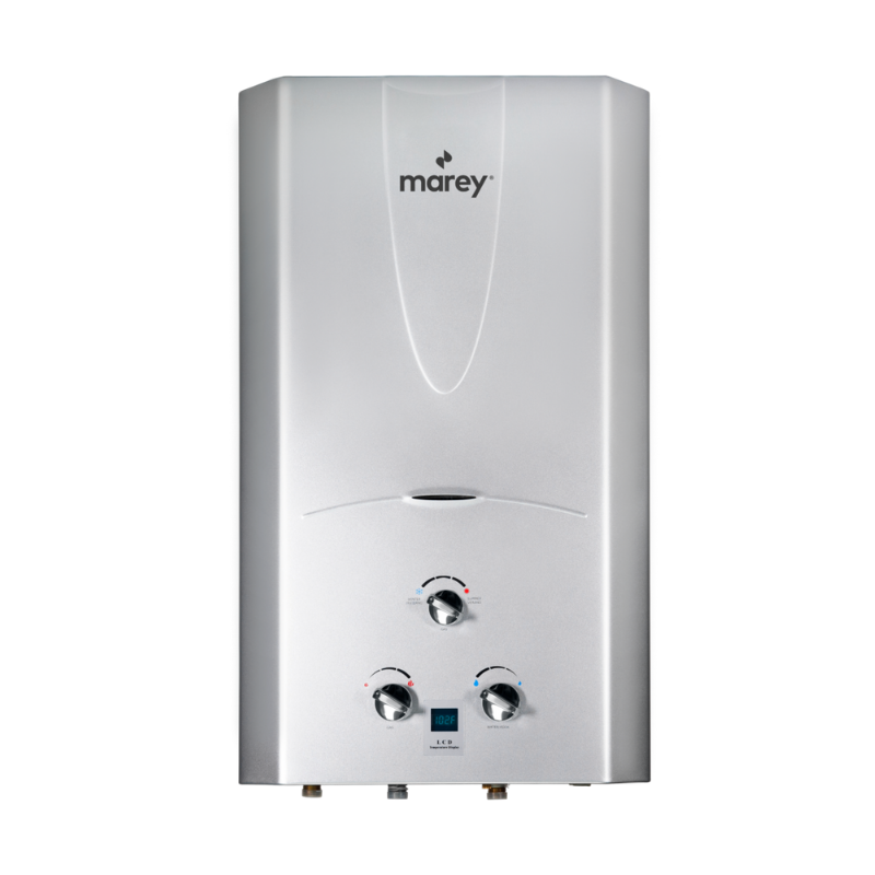 Marey 16 Liter Liquid Propane Gas Tankless Water Heater - GA16OLPDP view from the front