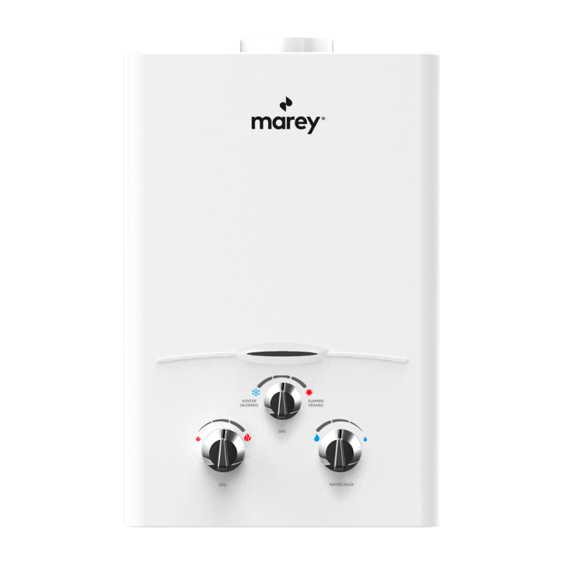 Marey GAS 5L – 1.89GPM Liquid Propane Tankless Water Heater front view