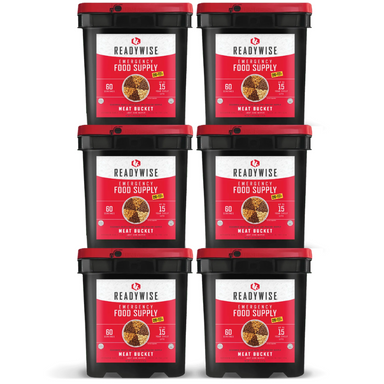 ReadyWise 360 Serving Meat Bundle + 120 Servings of Rice
