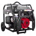 Simpson 5500-Watt Industrial Generator - SCGH5500 front and side view