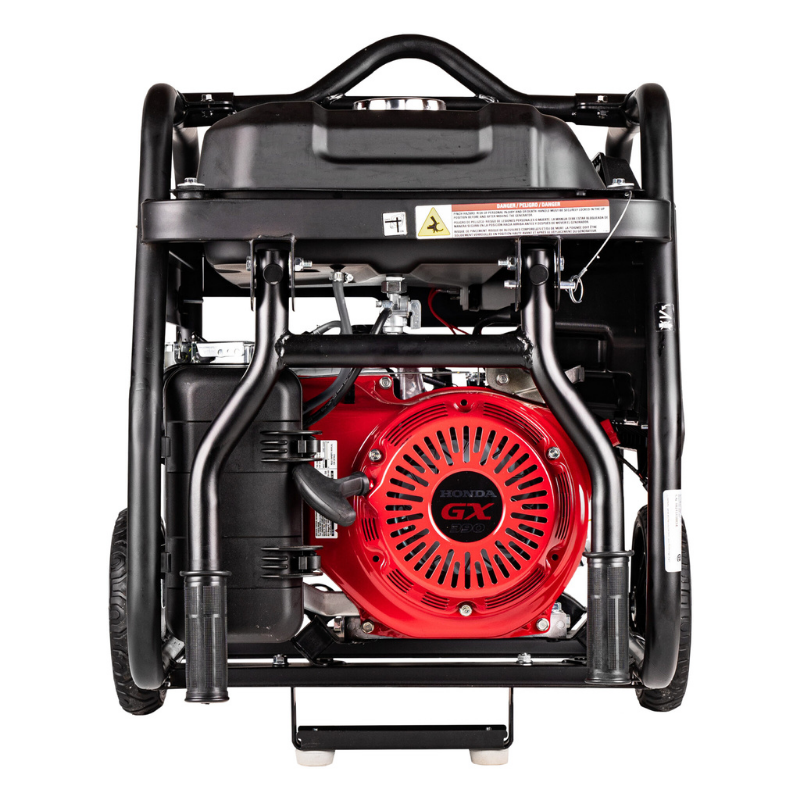 Simpson 7000-Watt Industrial Generator - SCGH8500 view of engine