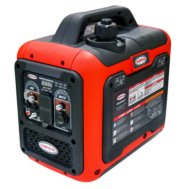 Simpson Portable 1800-Watt Inverter Generator - SIG2218 front and side view