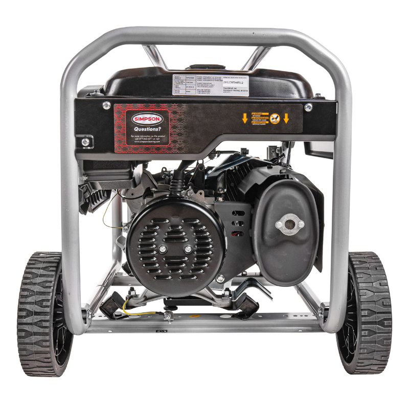 Simpson PowerShot Portable 5500-Watt Generator - SPG5568 side view