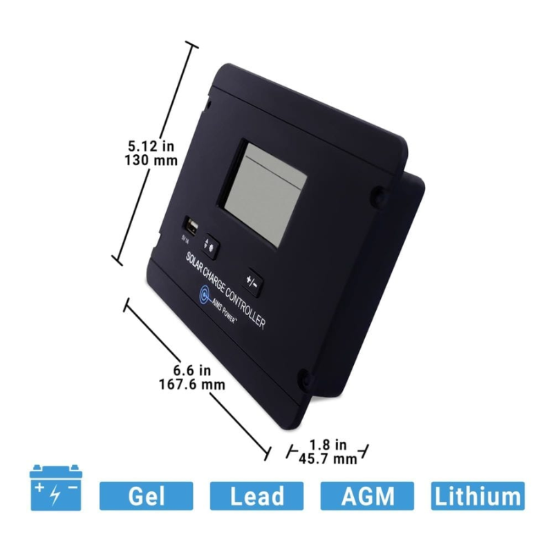 AIMS Power 190 Watt Solar con 800 Watt Inverter Off Grid Kit 
