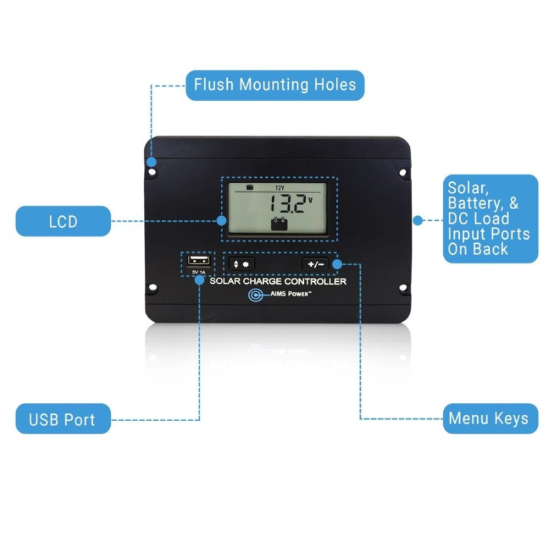 AIMS Power 190 Watt Solar with 800 Watt Inverter Off Grid Kit