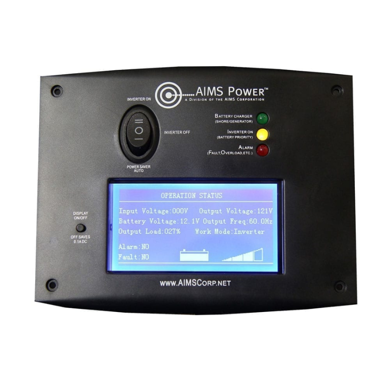 AIMS Power 570 Watt Solar with 2000 Watt Inverter Charger Off Grid Kit