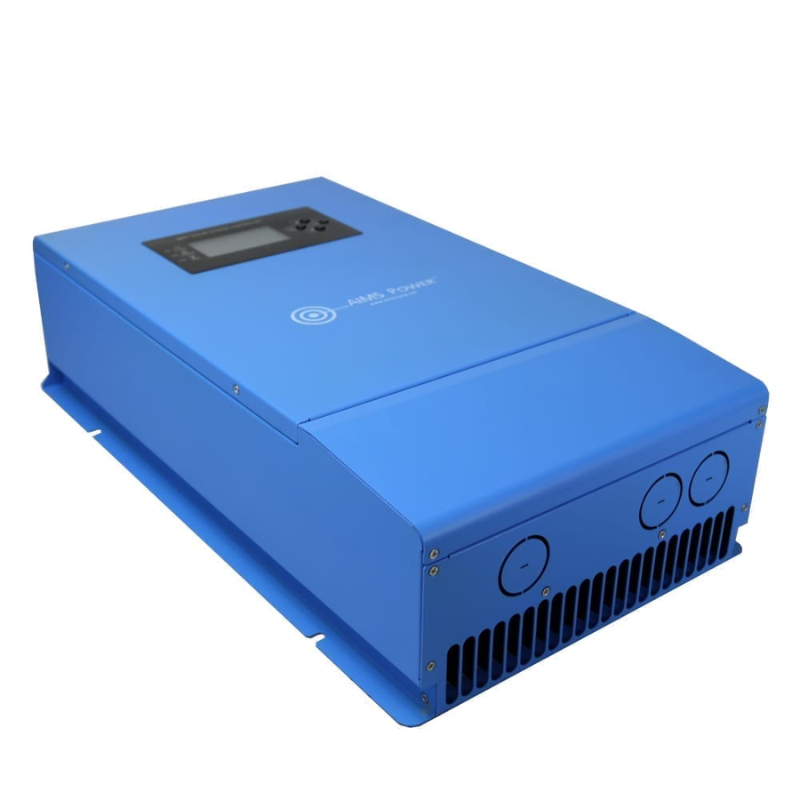 720 Watt Off Grid Solar Kit with 4000 Watt Pure Sine Inverter Charger 120/240 VAC 48VDC