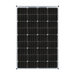 Front view of the zamp solar 115 watt solar panel