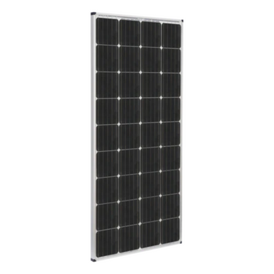 Front of the Zamp Solar 170 watt solar panel