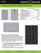 specifications of the zamp solar 115 watt legacy series solar panel